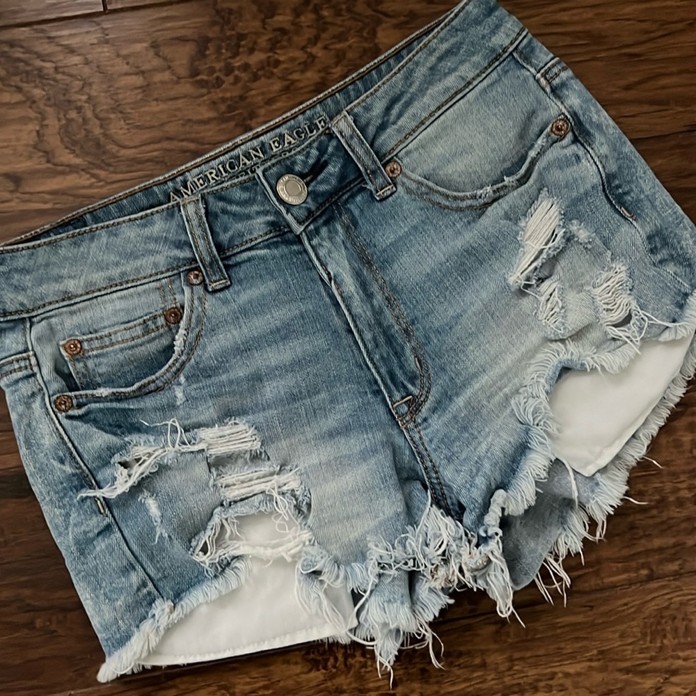 American Eagle Outfitters Hi-Rise Festival Shorts